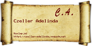 Czeller Adelinda névjegykártya